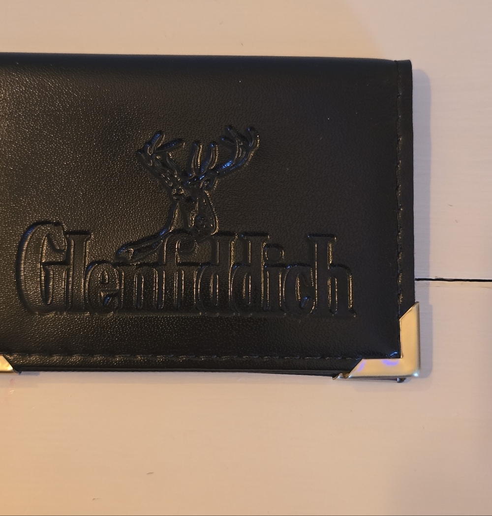 Glenfiddich Mens Leather Card Holder